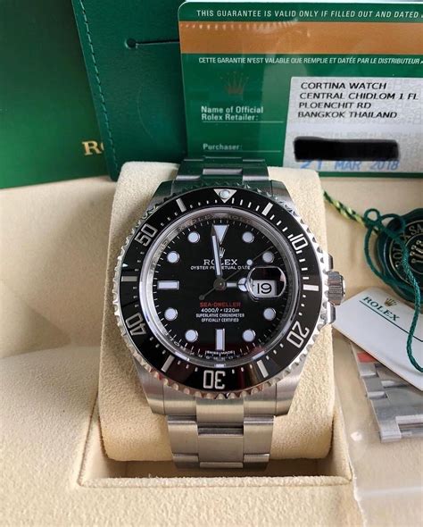 rolex sea dweller prezzo di listino|rolex sea dweller.